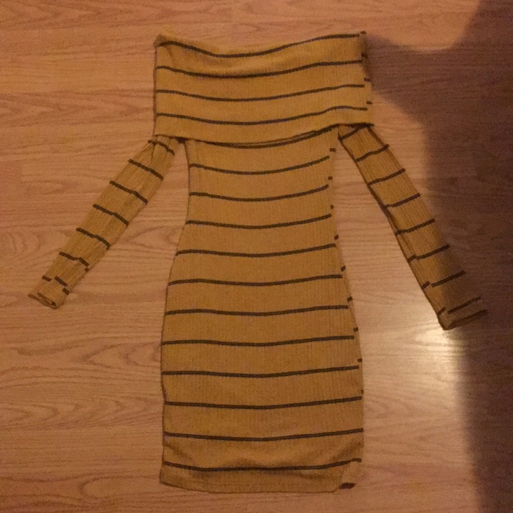 Off the shoulder dress